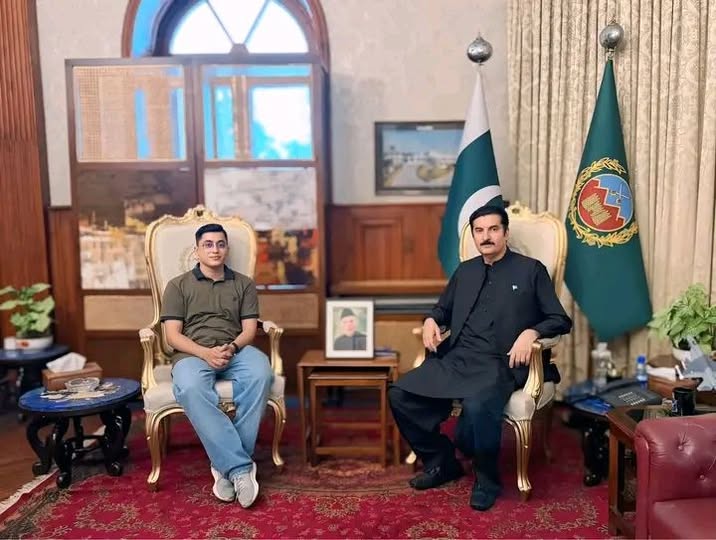 Courtesy call on the Chief Minister KPK