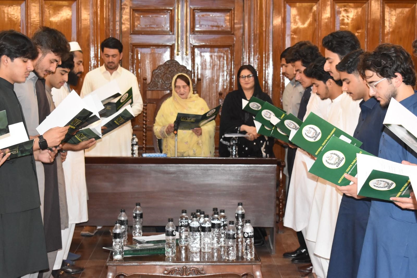 Oath-taking ceremony at Provincial Assembly