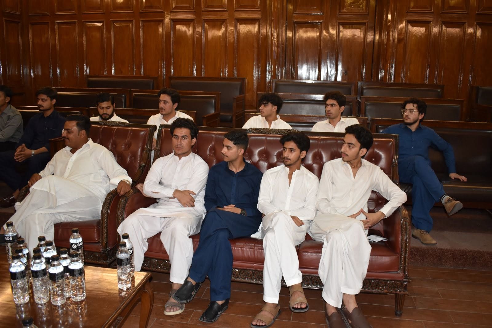 NYP members at the Assembly session