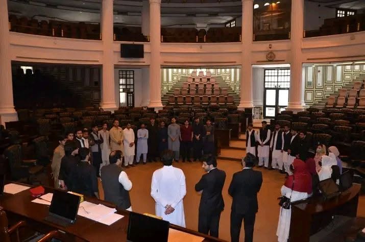 NYP delegation inside the Assembly chamber