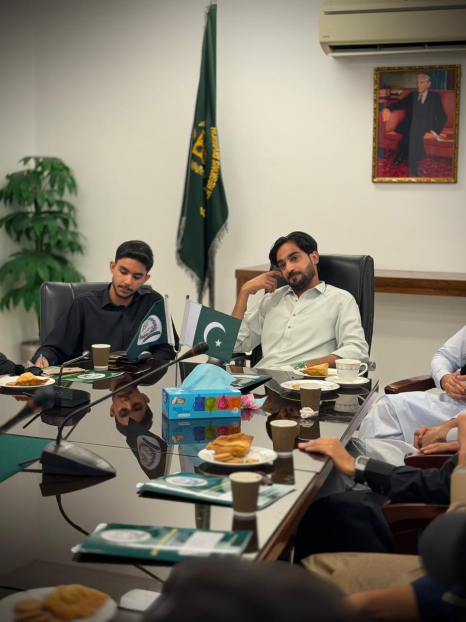 NYP representatives during the ministerial session